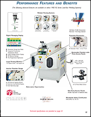 industrial laser welder, industrial laser welding system, laser welding system, laser welding system for large parts, large parts laser welder